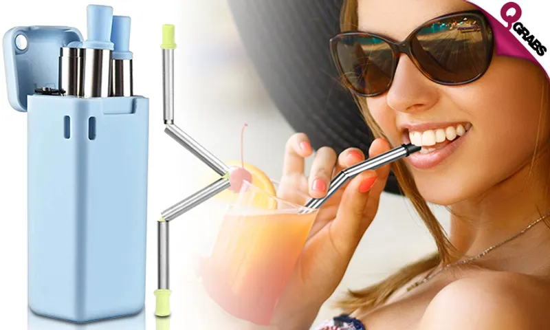 Collapsible Reusable Straw!